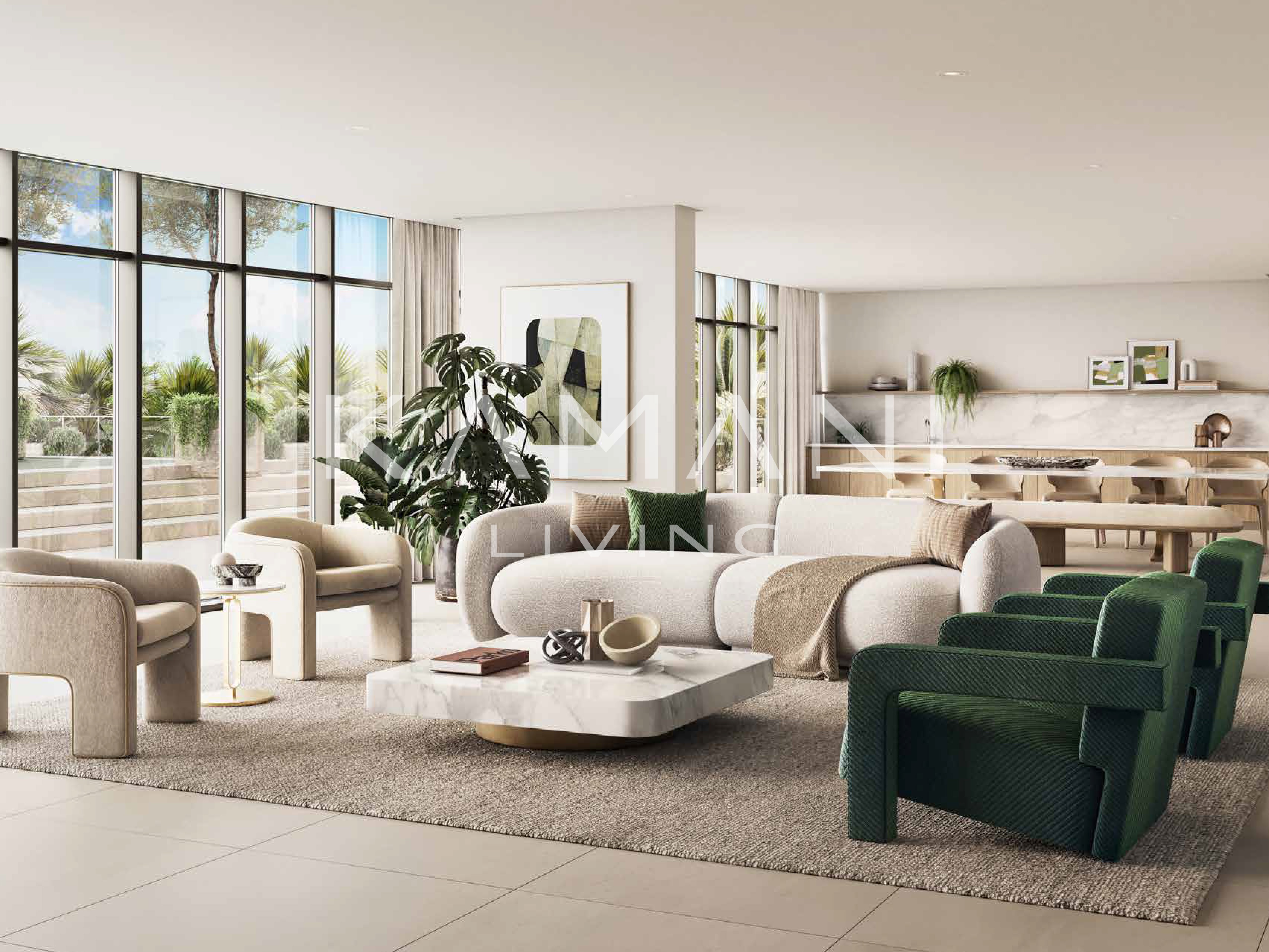 High Floor | Corner Unit | Partial Golf View